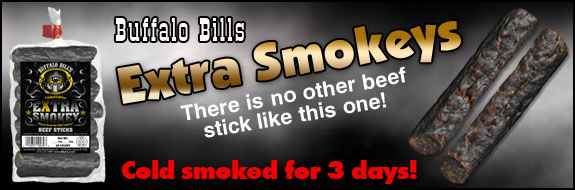 Buffalo Bills Extra Smokeys - Cold smoked for 3 days!