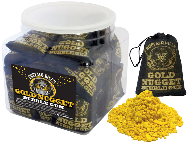 Wholesale Gold Nugget Bubble Gum The Nostalgic Gold Nugget Gum