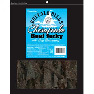 Buffalo Bills Premium Chesapeake Beef Jerky – 7oz Resealable Packs