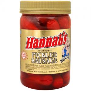 Hannah's Pickled Sausages (With Pork) Quarts