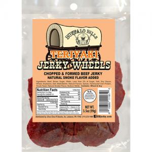 Buffalo Bills Jerky Wheels (Jerky Circles) - 3.5oz Resealable Packs