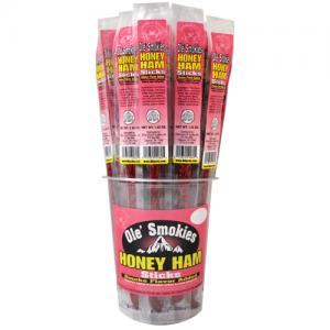 Buffalo Bills Honey Ham Ole' Smokies 1.25oz Wrapped - 24-Ct Tubs
