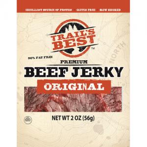 Trail's Best Premium Original Beef Jerky - 2oz Pack