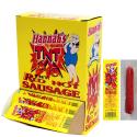 Hannah's TNT Red Hot 0.7oz Sausages (With Pork) - 50-ct Box